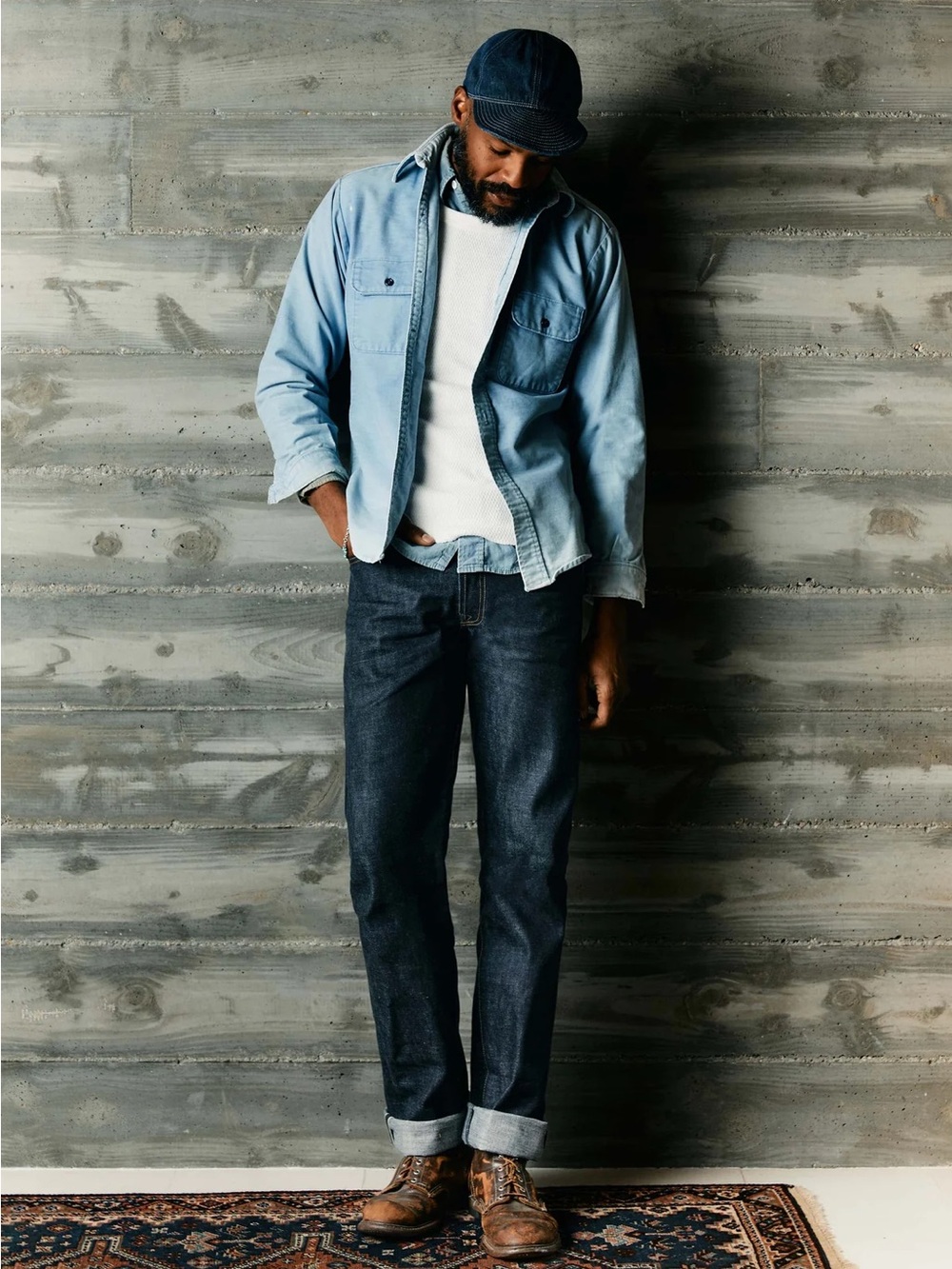 Imogene + Willie Dark Indigo Straight Jeans - Lewis Cut